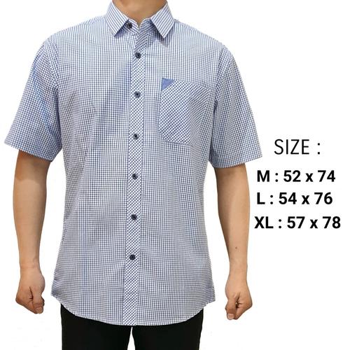 Jual Kemeja Kotak Kotak Pria Jakarta Barat Mtb Fashion Corp Tokopedia