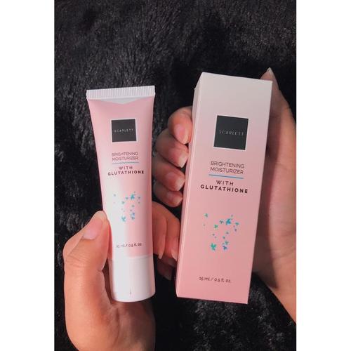 scarlett whitening brightening moisturizer