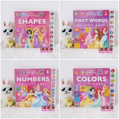 Foto Produk Buku Edukasi Anak Bayi Baby Board Books - Disney Princes My First Book - Colors dari LuLuKu Book Store