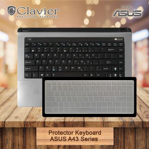 Foto Produk Keyboard Protector Cover Asus A43 A43S A43SA-VX022D A43SA-VX023D Silik dari Clavier