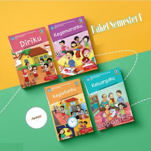 Gambar Paket Buku SD Kelas 1 Tematik Semester 1 Revisi 2017-2018 dari Hijau TuppyOn Kab. Bekasi Tokopedia
