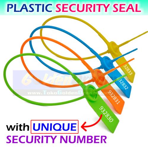 Jual Plastic Security Seal Segel Koper Panel Container Truk Bank Tag
