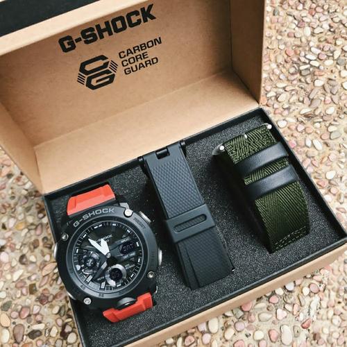 Jual G-Shock GA-2000E-4 E4DR GA2000 Carbon Casio Gshock not Seiko protrek -  Jakarta Timur - gshock timeseal | Tokopedia