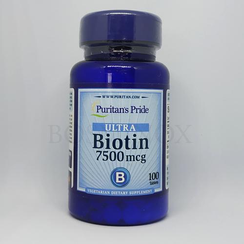 Foto Produk Biotin Puritan 7500 mcg 100 tab dari bosminox