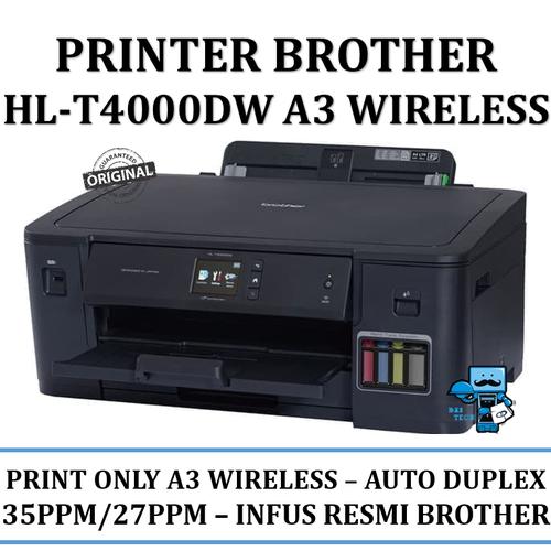 Foto Produk Printer BROTHER HL-T4000DW A3 Wireless Printer with Auto Duplex dari Das Livia Computer