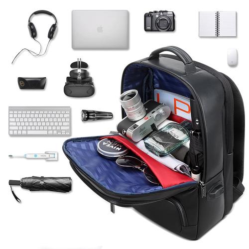 bopai leather backpack