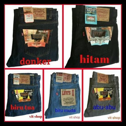 Flash Sale Celana Jeans Levis - Hitam 