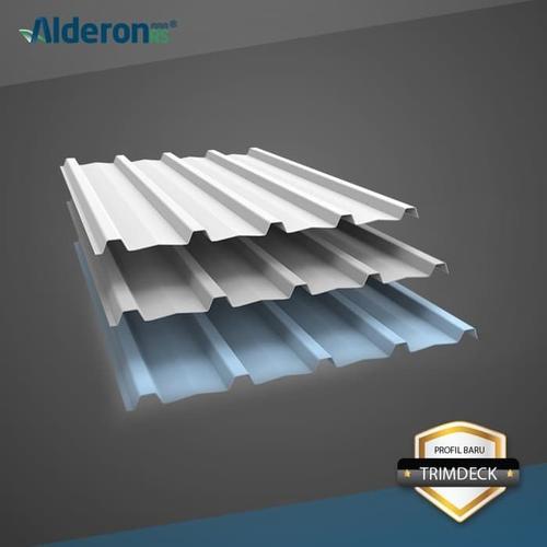 Gambar Alderon RS atap Upvc Gelombang Single Layer Trimdeck - Putih dari Dunia Atap Jakarta Barat Tokopedia