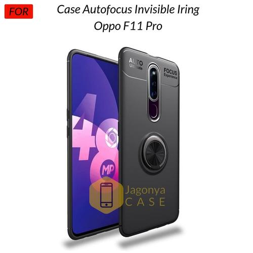 Foto Produk Case Oppo F11 Pro Autofocus Invisible Iring Soft Case - Hitam dari Jagonya Case