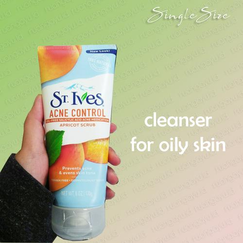 scrub st ives untuk jerawat