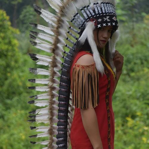 Jual TOPI INDIAN-INDIAN HEADDRESS LONG 