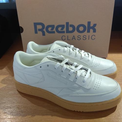 reebok classic club c 85 white gum sole