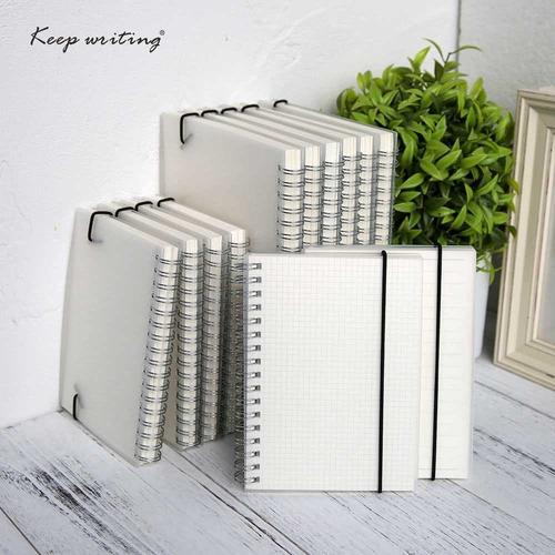 Foto Produk Buku Binder Catatan Jurnal Harian Notebook Ukuran A5 buku agenda - Grid dari Olshop Intan