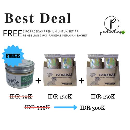 Gambar FREE Padedas Premium Best Deal dari Padedas - Herbia Natura Kab. Dompu Tokopedia