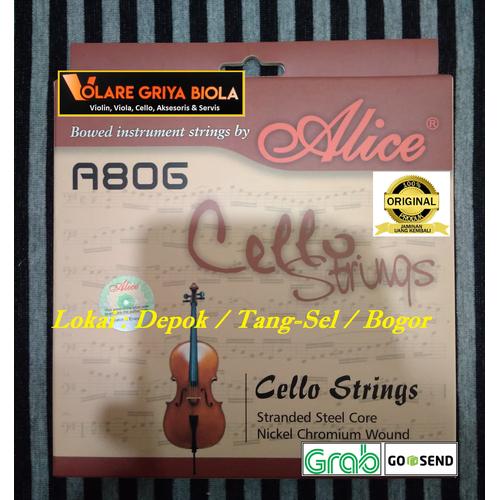 Foto Produk Senar Cello Alice 806 set (CGDA) dari Toko Biola
