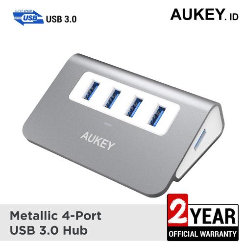 Foto Produk Aukey HUB Aluminium 4 Ports USB 3.0 - 500272 dari AUKEY