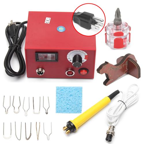 Foto Produk Terlaris 110V 50W Multifunction Pyrography Machine 1Pce Pen 10Pcs dari W brands Store