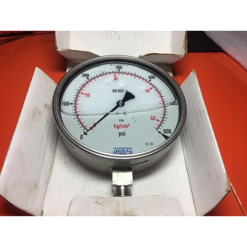 Jual WIKA Pressure Gauge 233.50.160 Range 600 psi 2nd scale bar Kota