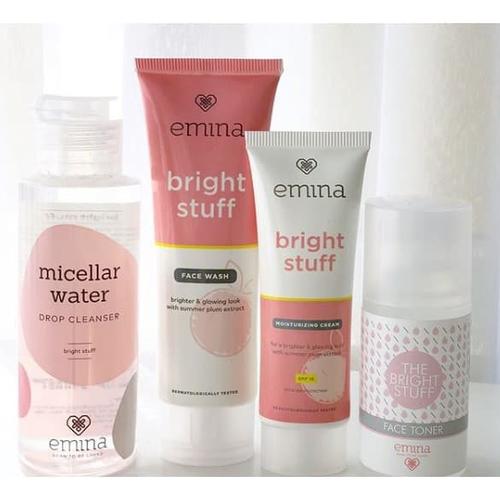 face wash toner moisturizer