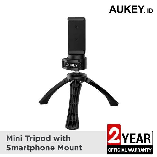 Gambar Aukey Holder Mini Tripod with Smartphone Mount - 500237 dari AUKEY Jakarta Barat Tokopedia