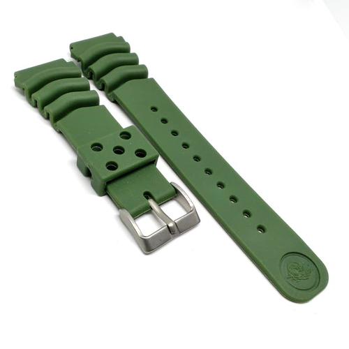 Jual Seiko 22mm Hijau Militery Strap 