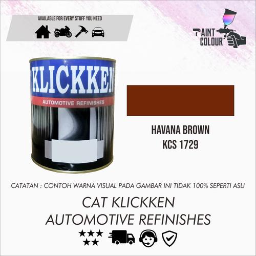 Jual Cat Klickken Automotive Refinishes Havana Brown Kcs 1729 Kota Bandung Paint Colour Tokopedia