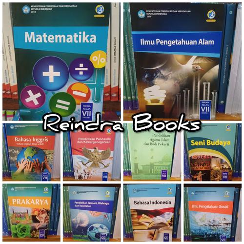 Foto Produk Buku paket diknas SMP kelas 7 k13 dari reindra qinasih