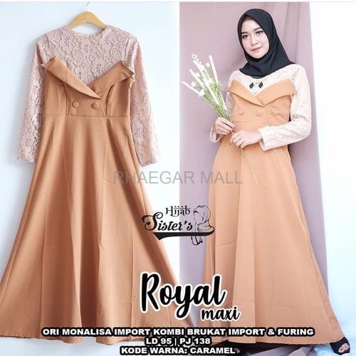 Jual BAJU MAXI DRESS MINI DRESS royal 