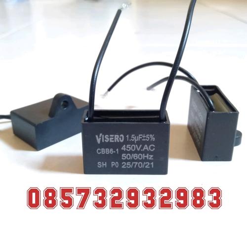 Jual Kapasitor Kipas umum 1,5 uF/Capasitor fan 1.5 micro Spearpart