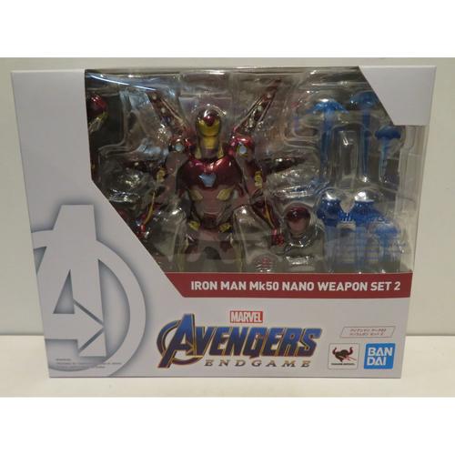 Jual SHF Iron Man Mk 50 Nano Weapon Set 2 Avengers Endgame End Game ...