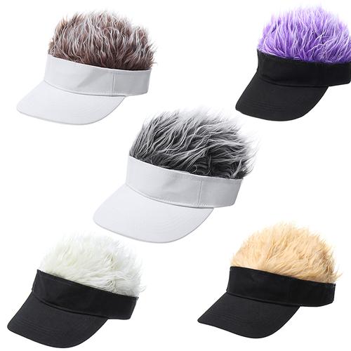 Jual Creative Wig Baseball Hat Hip Hop 