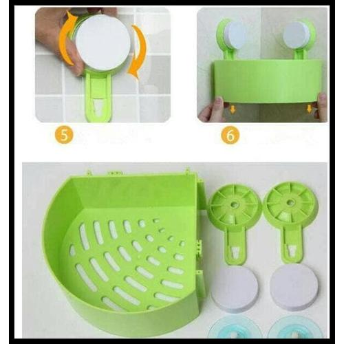 Foto Produk Triangle shelves/ Rak sudut tempat sabun serbaguna dari toko uunsari