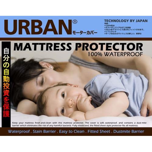 Foto Produk Bed Protector Urban Mattress Double Size Sprei Anti Air Ompol 120x200 dari GROSIR SBY LENGKAP