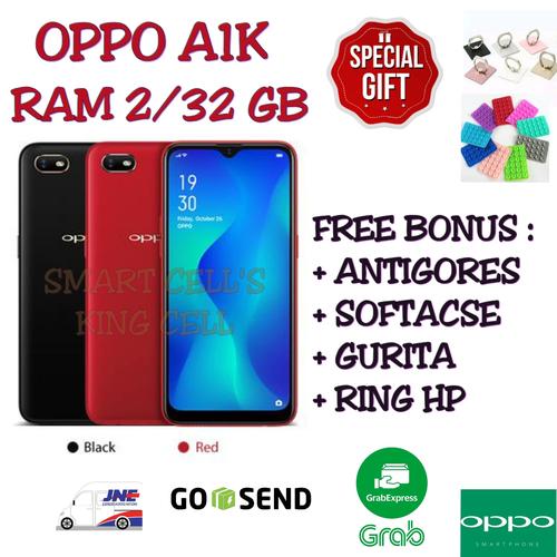 Foto Produk OPPO A1K RAM 2/32GB GARANSI RESMI OPPO INDONESIA - Hitam dari smart cell's