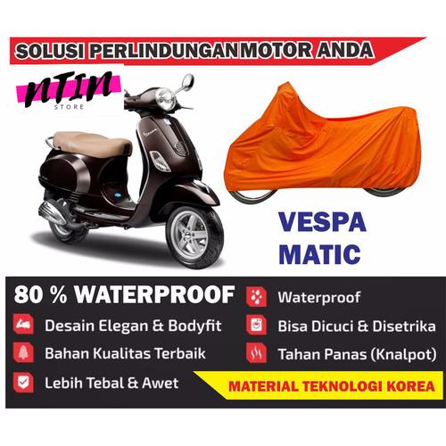 Jual Cover Motor Vespa Matic Kota Bandung Santaicuy Store Tokopedia