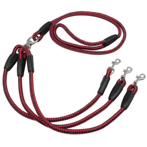Jual Strong Braided 3 Way Pet Dog Nylon Woven Coupler Leash Multiple Dogs Jakarta Barat Alishba Mall Tokopedia