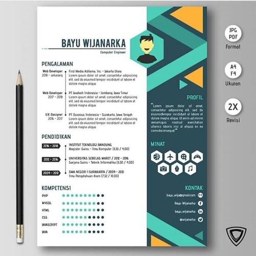 Jual Jasa Desain Cv Kreatif Kab Wonogiri Cocokbangetid Tokopedia