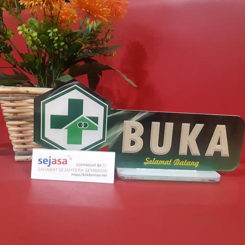 Foto Produk Akrilik Buka Tutup Pendaftaran dari Syafana