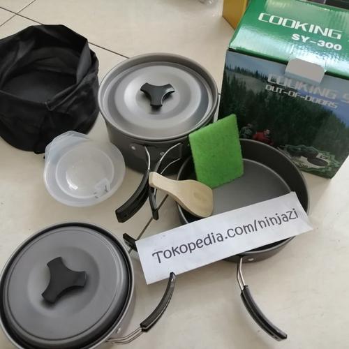 Foto Produk DS 300 - Alat masak camping - cooking set dari Ninjazi