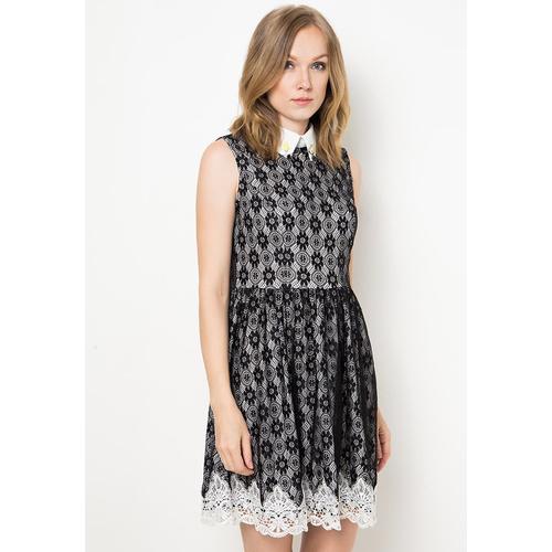 Foto Produk Hillary Lace Dress - Hitam, M dari Voerin Official