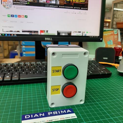 Gambar Schneider Push Button Switch Start Stop Kombinasi Komplit Box Custom dari Dian Prima Glodok undefined Tokopedia