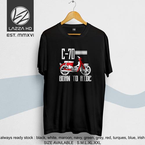 Jual Kaos Tshirt Distro Honda C70 Siluet Keren Terlaris Kab Ciamis Lazza Hd Tokopedia