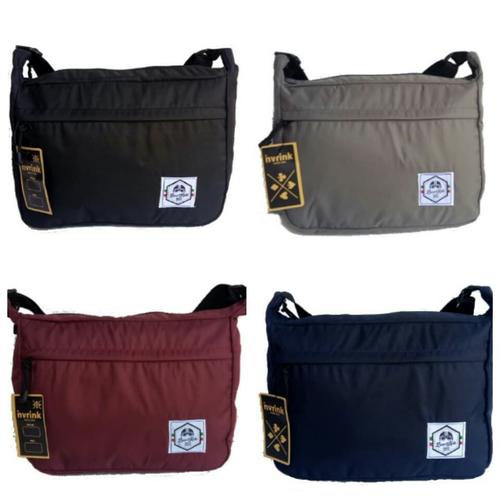 Foto Produk tas selempang slempang sling bag slingbag parasut - Abu-abu dari L Habib