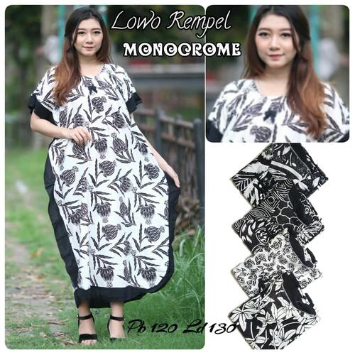 Gambar Daster Jumbo Lowo Rempel Mono dari RisqianaBatik undefined Tokopedia