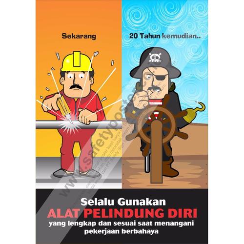 Jual Sp122 Poster K3 Safety A2 Selalu Gunakan Alat Pelindung Diri Kota Bandung Safety Sign Indonesia Tokopedia