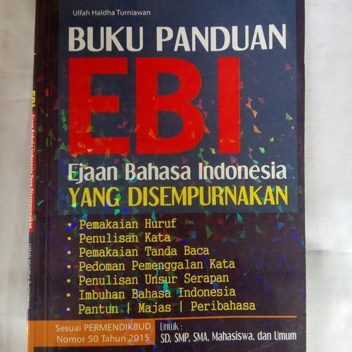 Foto Produk Buku Panduan EBI Ejaan Bahasa Indonesia yang Disempurnakan dari Toko Buku Pintar 29