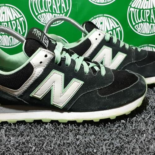 Jual new balance 574 - Hijau, 41 - Kota 