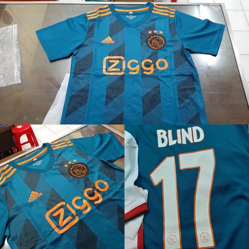 JERSEY BANU BOLA AJAX AMSTERDAM AWAY 