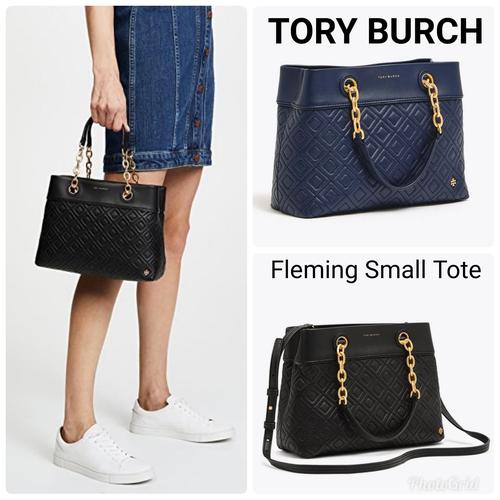Foto Produk 💜Fleming Small Tote, Tory burch💜 - Imperial Garnet dari Benediccio