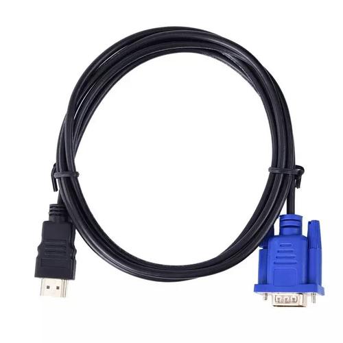 Jual HDMI to Vga HD Kabel Konverter Audio HDMI Male Ke VGA 15 pin 1.5 M ...